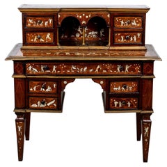 Italian Bone Inlay Desk