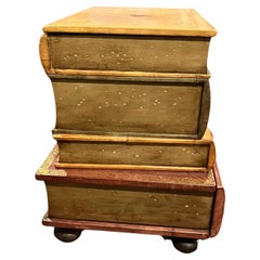 Italian Book Form Coffee Table with Drawer Retailed by Scully & Scully