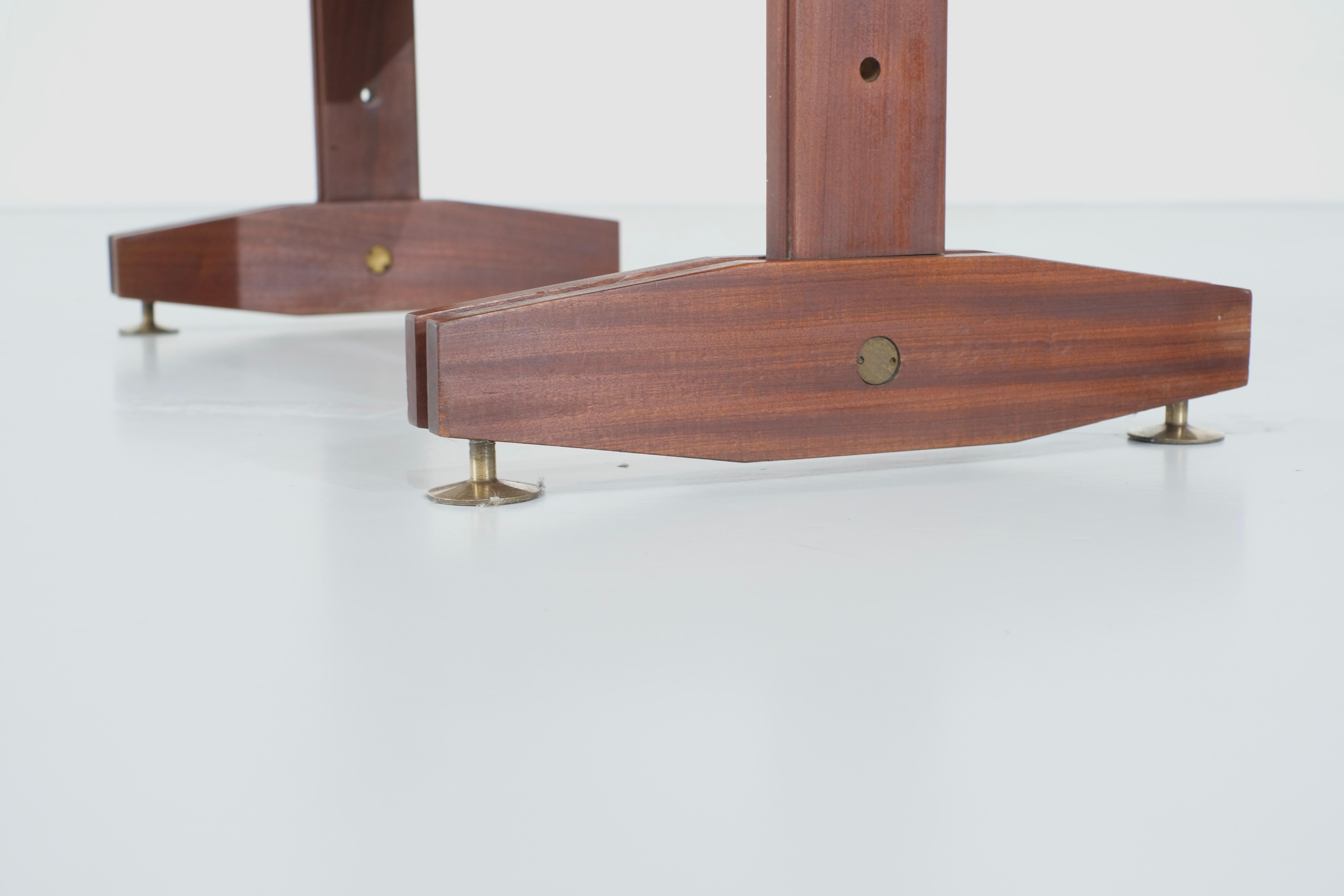 Mid-Century moderno Italian Bookshelves in teak - 1960s in vendita