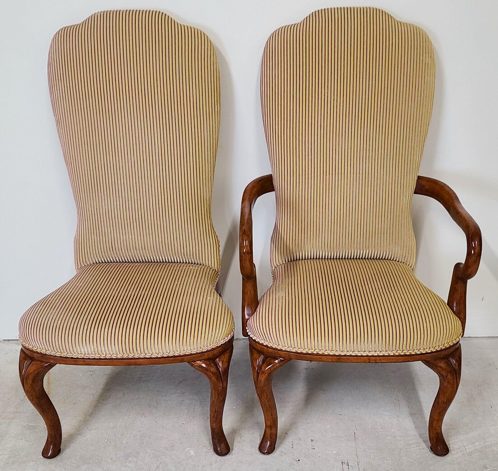 Unknown Italian Borghese Dining Chairs - Set of 10