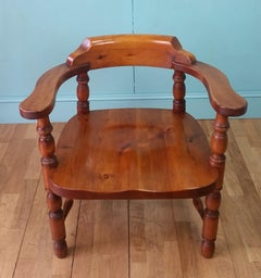 Italian Bow Back Chair by De Baggis, 1960's