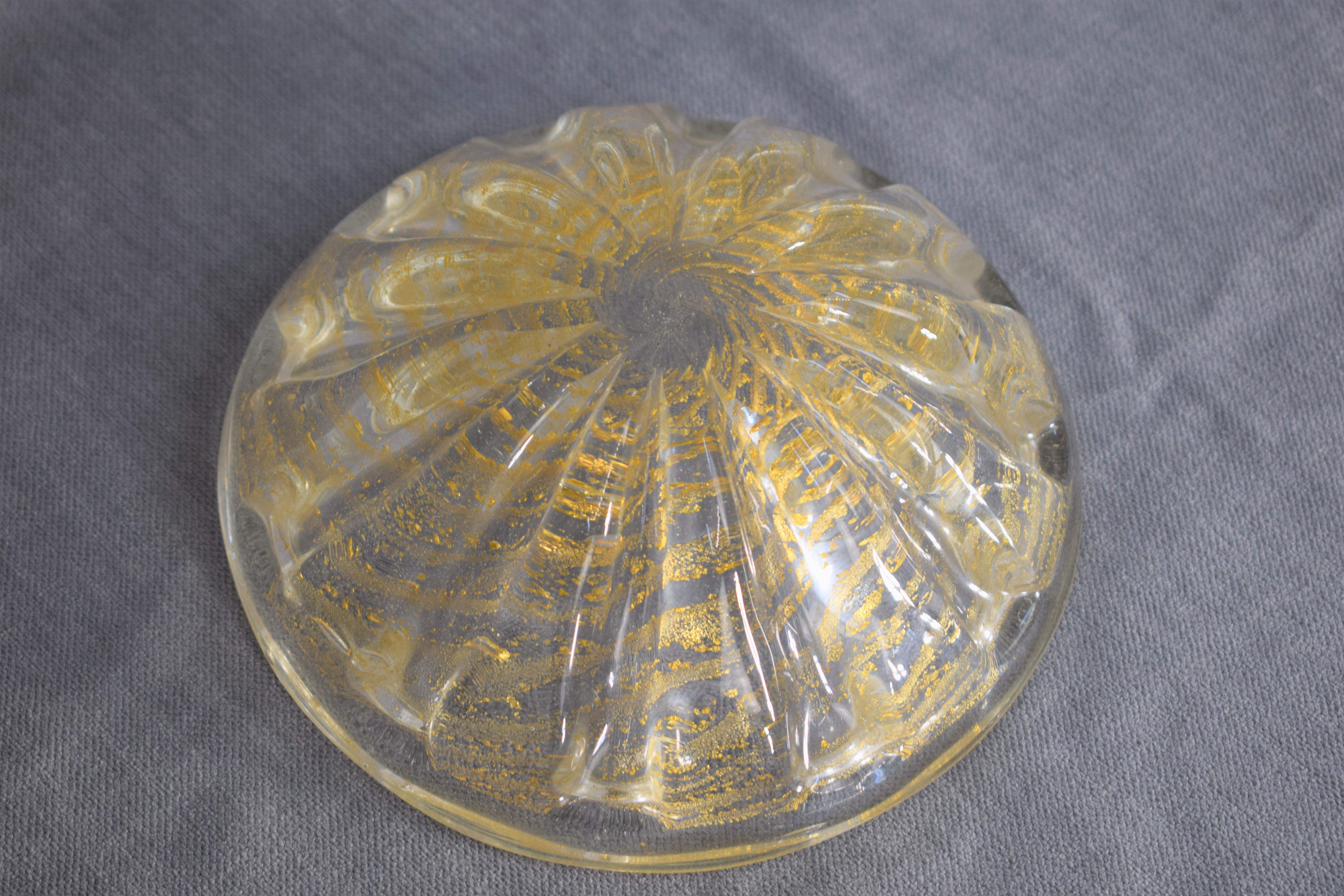 Italian Bowl Glass by Barovier & Toso, 1960s For Sale 1