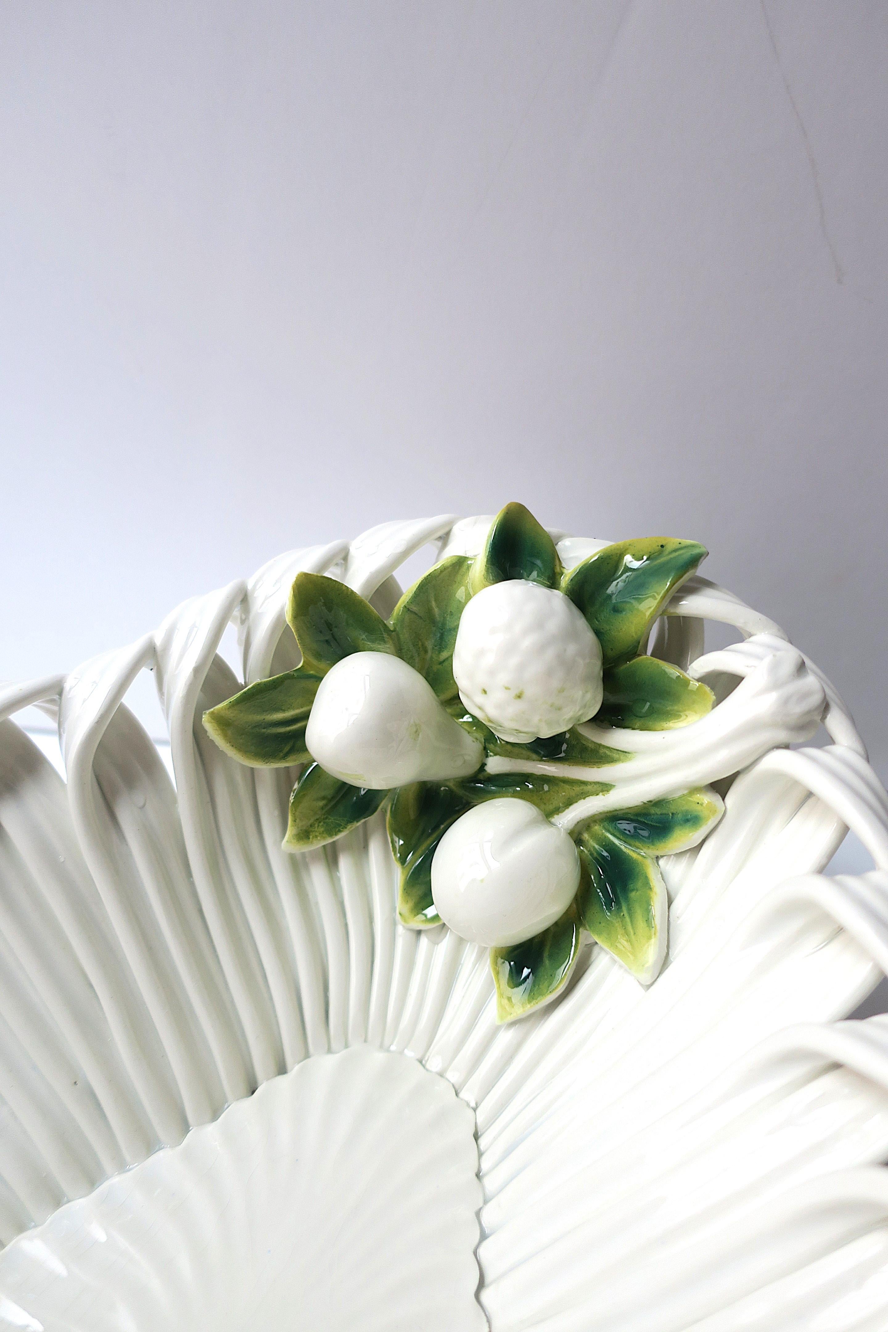 Italian Bowl with Fruit Trompe L'oeil 3