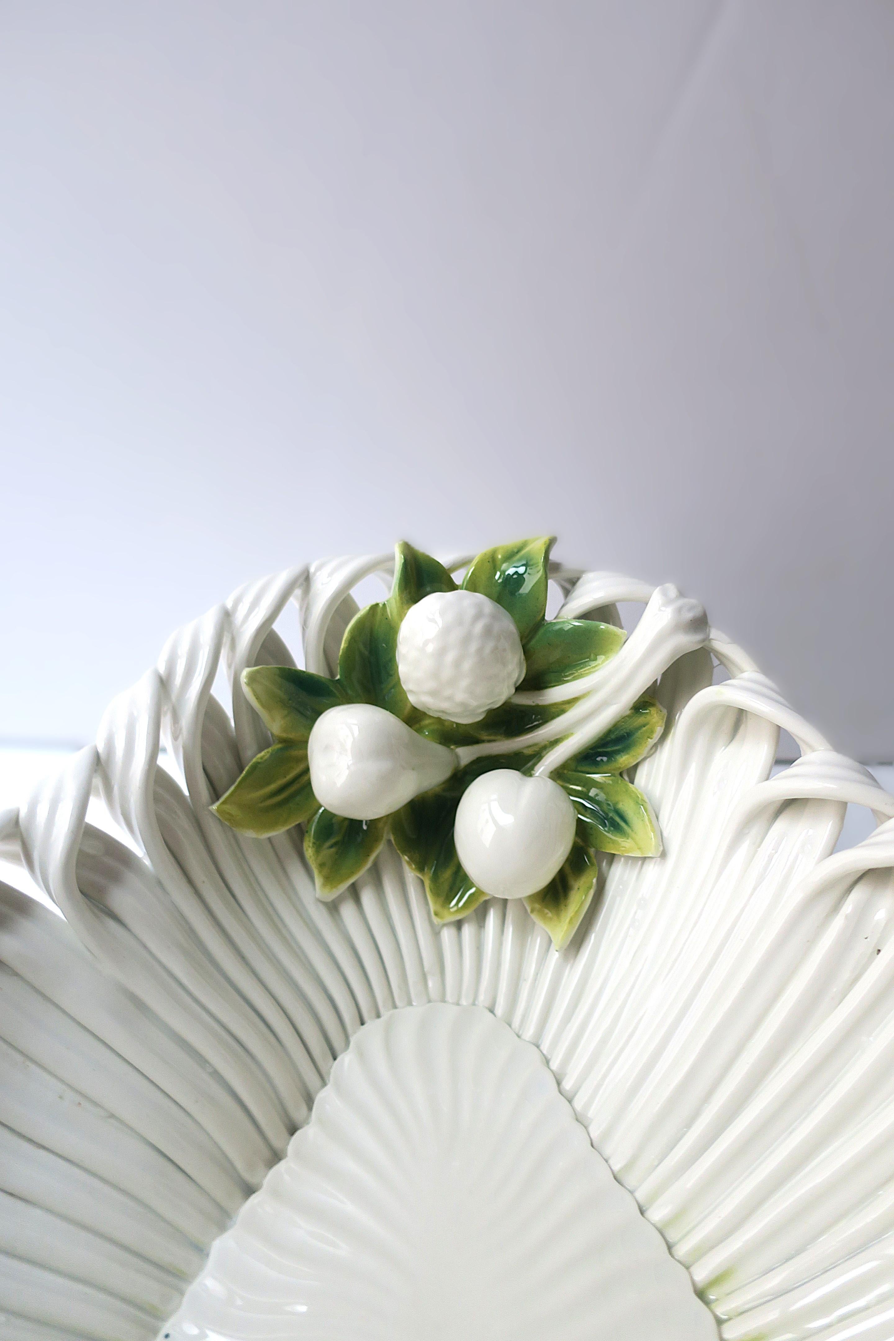 Italian Bowl with Fruit Trompe L'oeil 2