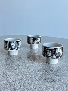 Italian Bowls by Pietro Annigoni for Porcellane Eva Sud