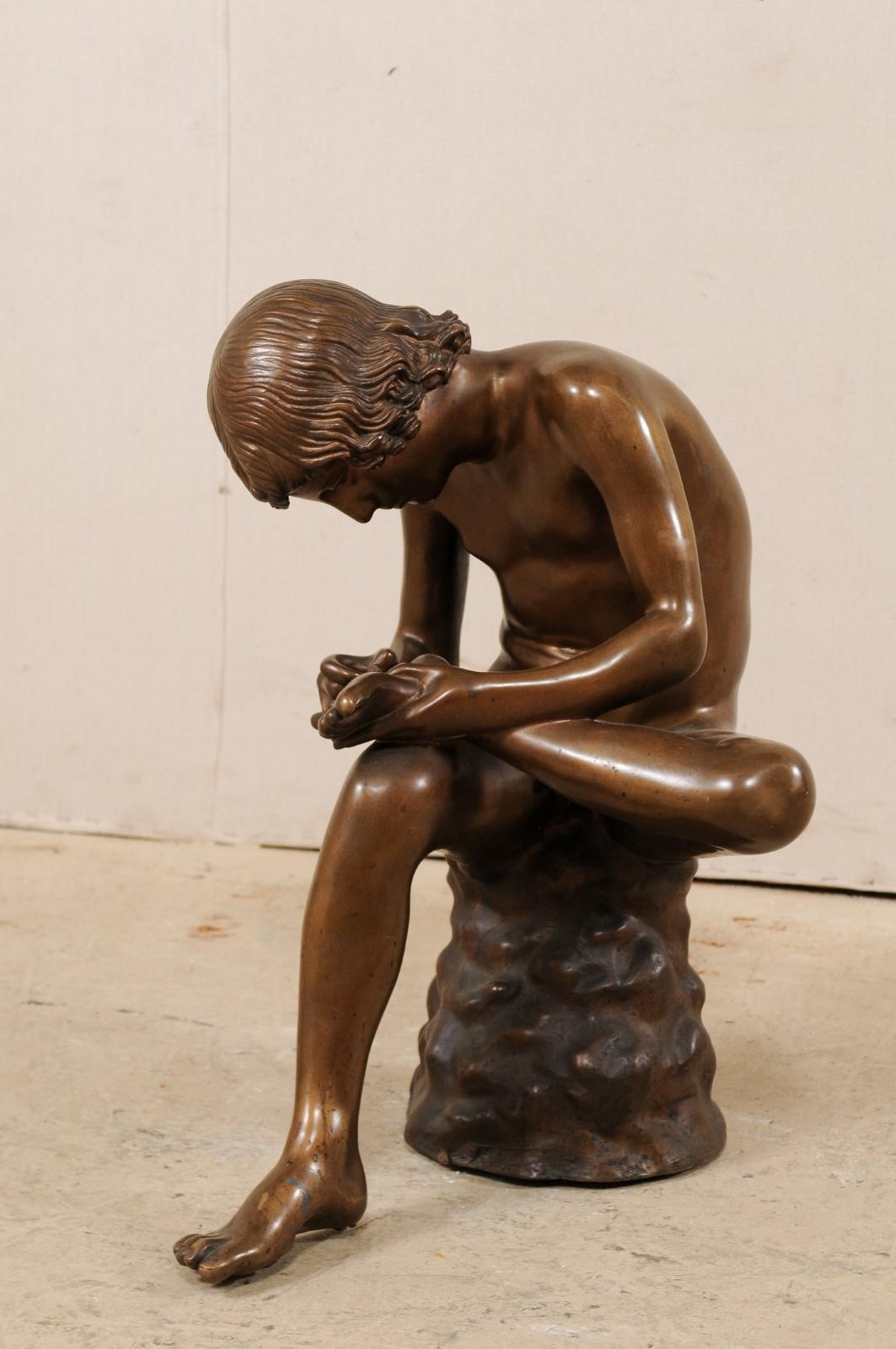 An Italian statue of 