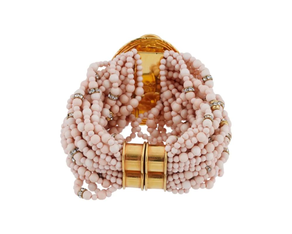 Women's Italian Bracelet With Cameo By Valentino Garavani For Sale