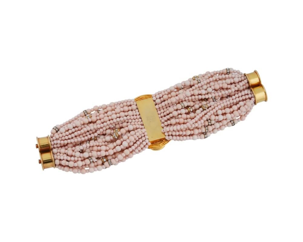 Italian Bracelet With Cameo By Valentino Garavani For Sale 1