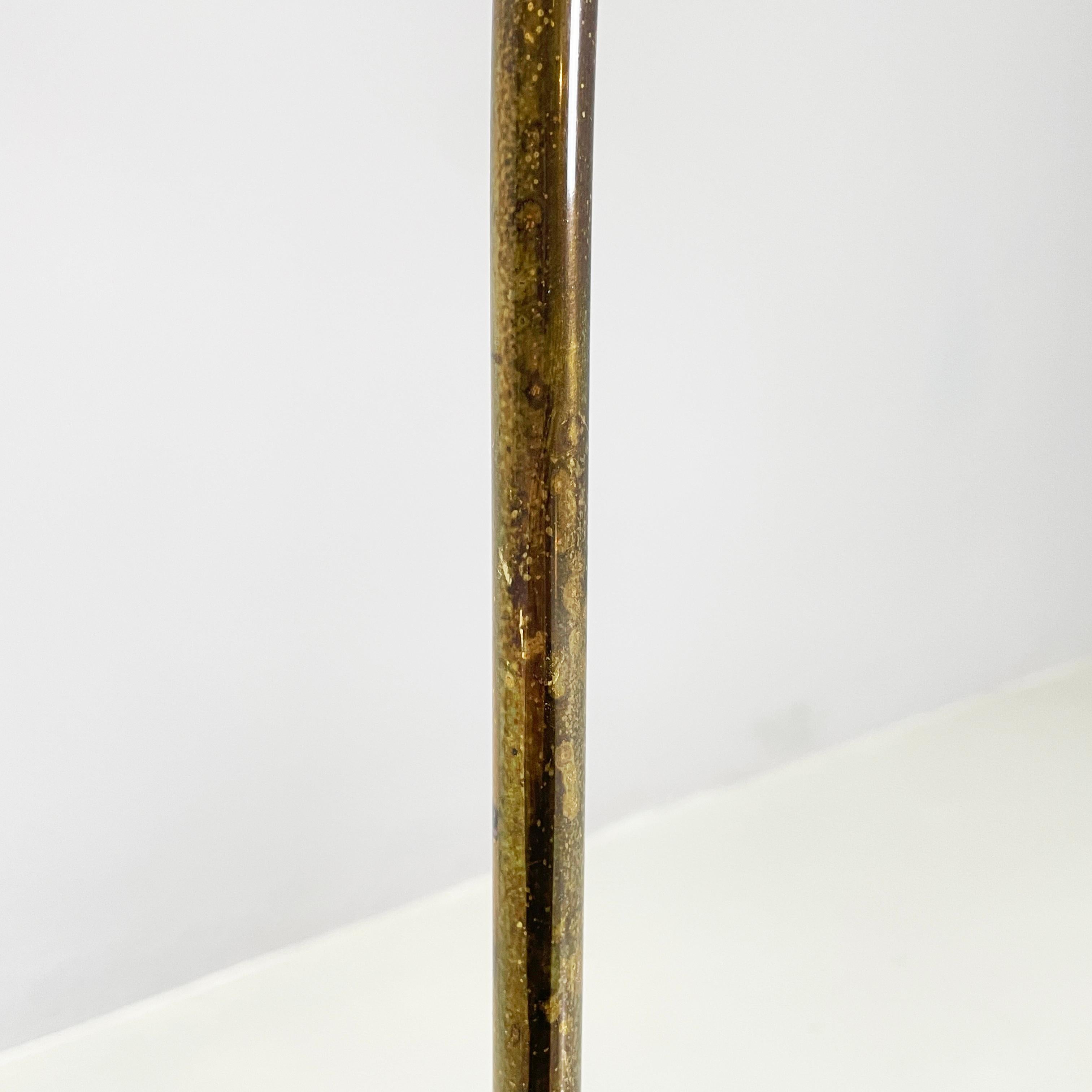 Italian Brass adjustable table lamp in ministerial lamp style, 1920s For Sale 11