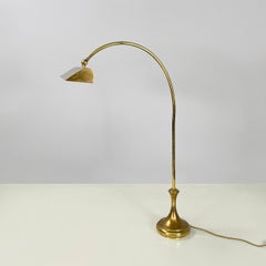 Italian Brass adjustable table lamp in ministerial lamp style, 1920s