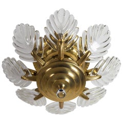 Hollywood Regency Flush Mount
