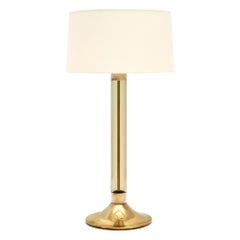 Italian Brass and Lucite Midcentury Lamp