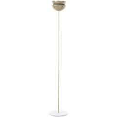 Italian Brass and Marble Lamp