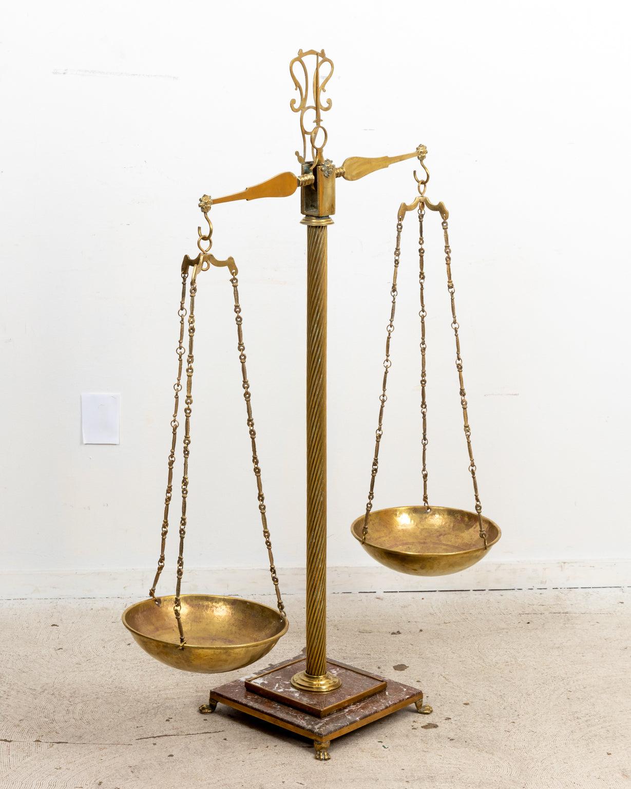 Italian Brass and Marble Scale 4