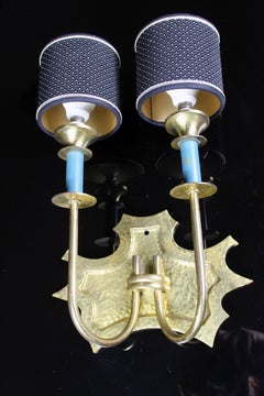 Italian Brass Applique, 1950s