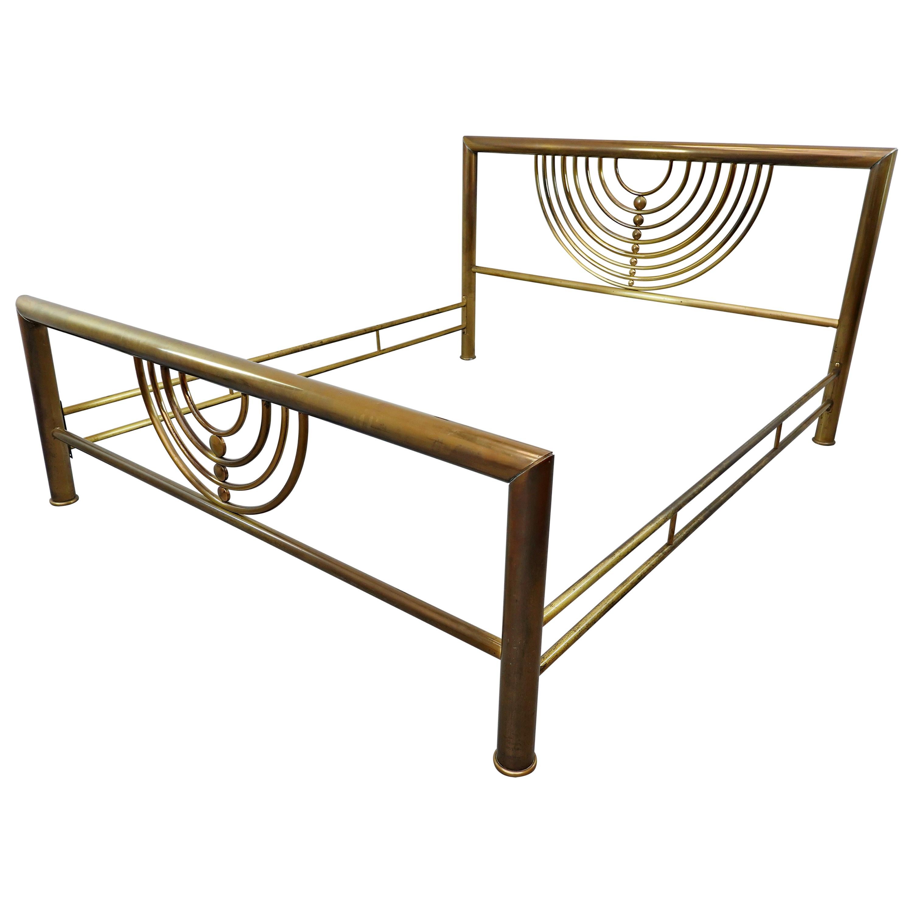 Italian Brass Bed For Sale