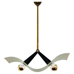 Italian Brass Ceiling Lamp