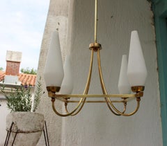 Italian Brass Chandelier