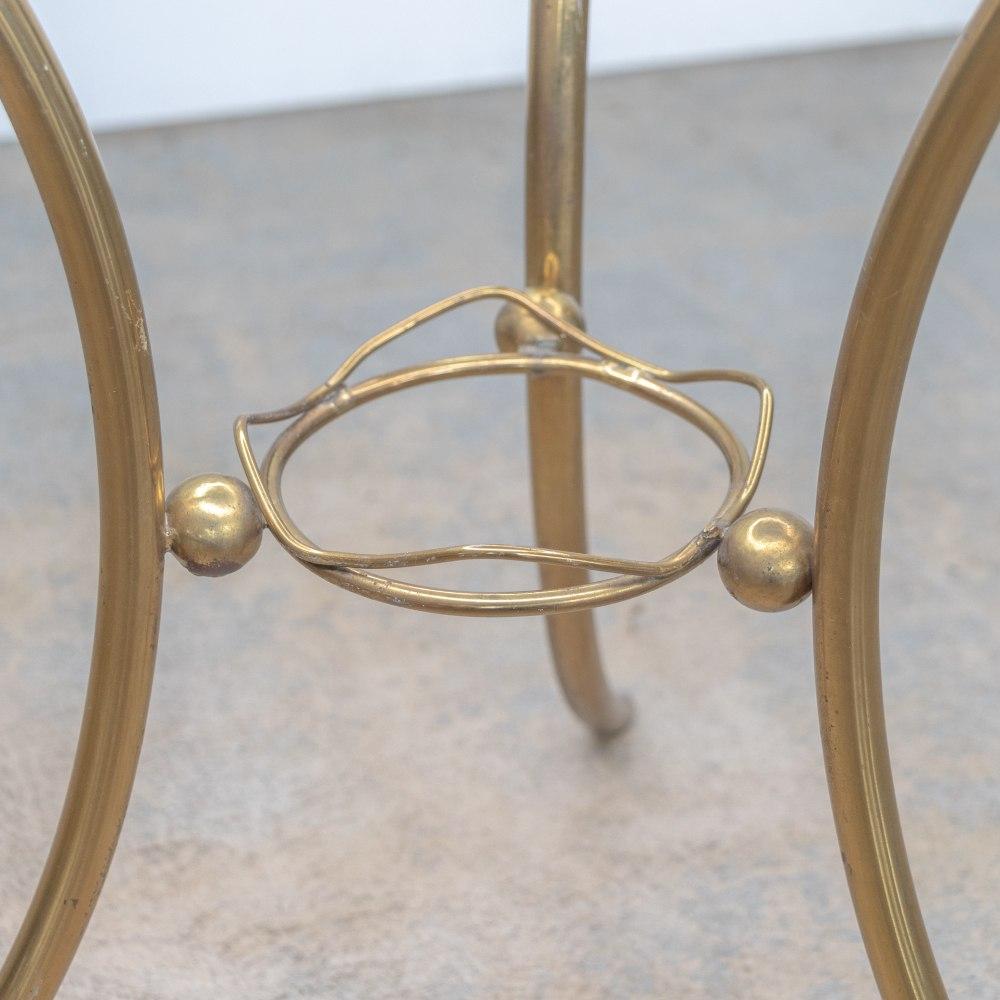 Italian Brass Circular Table 7