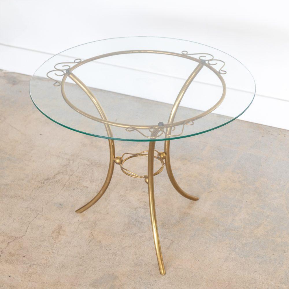Italian Brass Circular Table 12