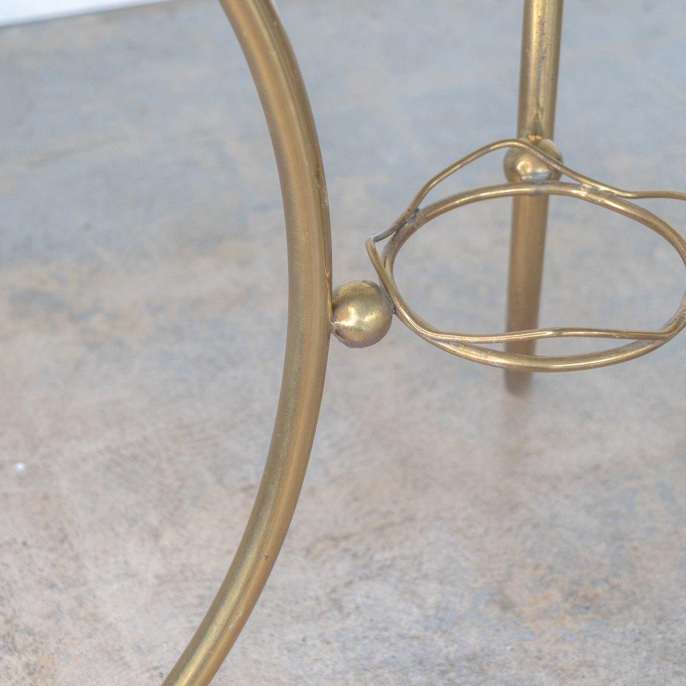Italian Brass Circular Table 3