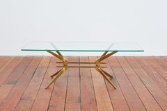 Italian Brass Coffee Table