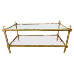Italian Brass Coffee Table