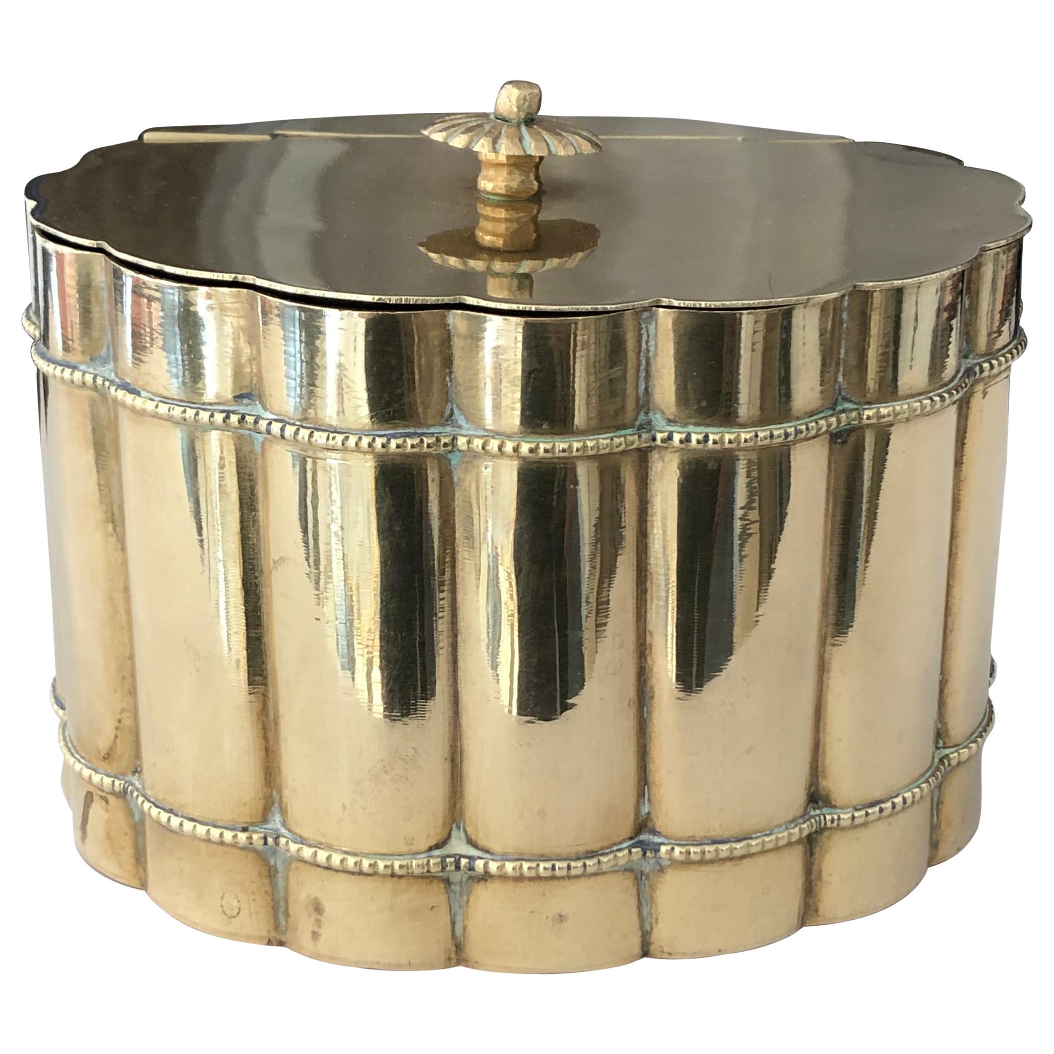 Italian Brass Decorative Box