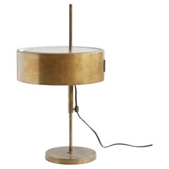 Italian brass desk lamp attributed to Angelo Ostuni/Renato Forti for Oluce 1950