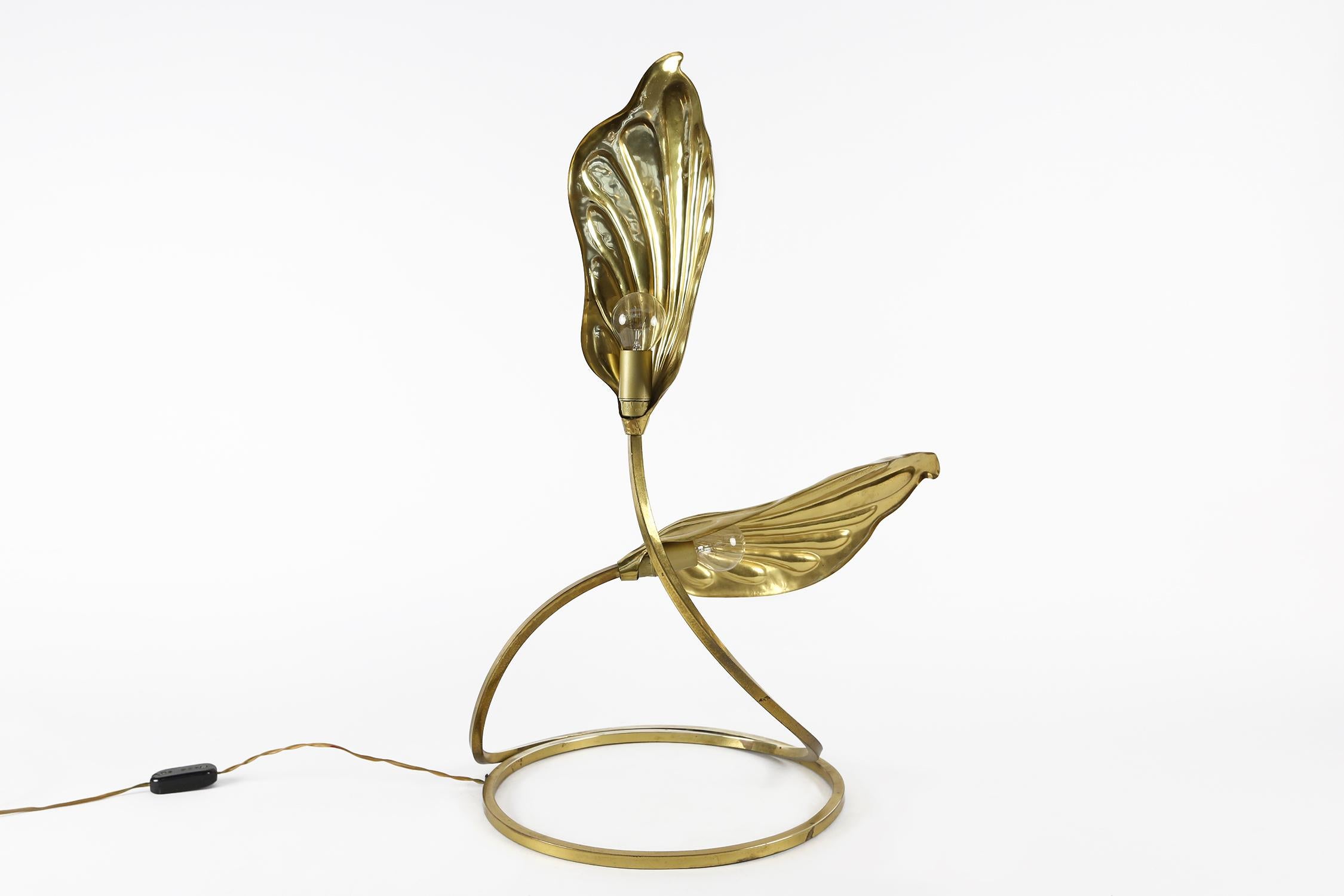 Italian Brass Desk Lamp by Carlo Giorgi & Tommaso Barbi for Bottega Gadda, 1960s In Good Condition For Sale In Ghent, BE
