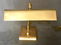 Italian Brass Desk Lamp
