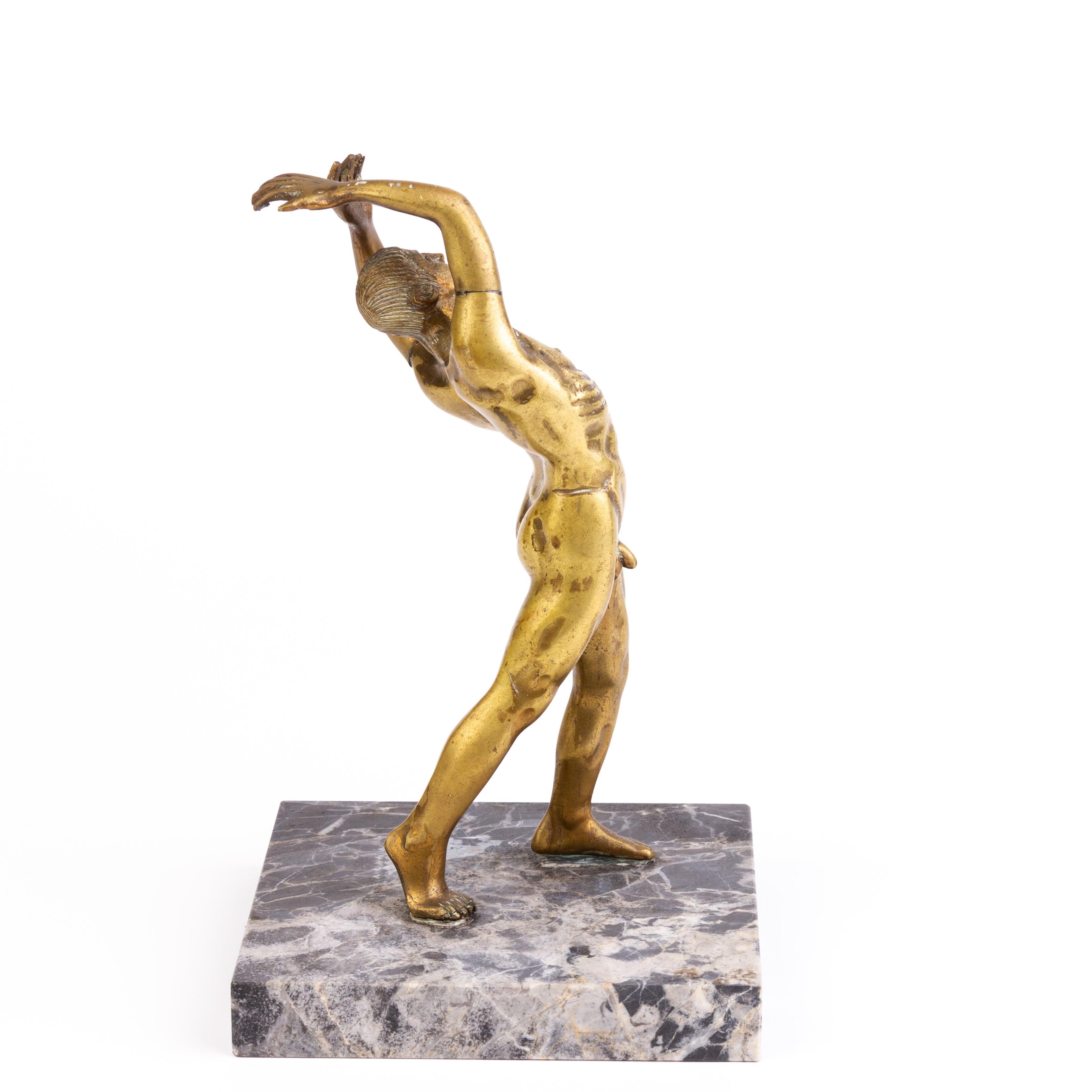 En buen estado
De una colección privada
Envío internacional gratuito
Escultura olímpica del discóbolo italiano según el griego