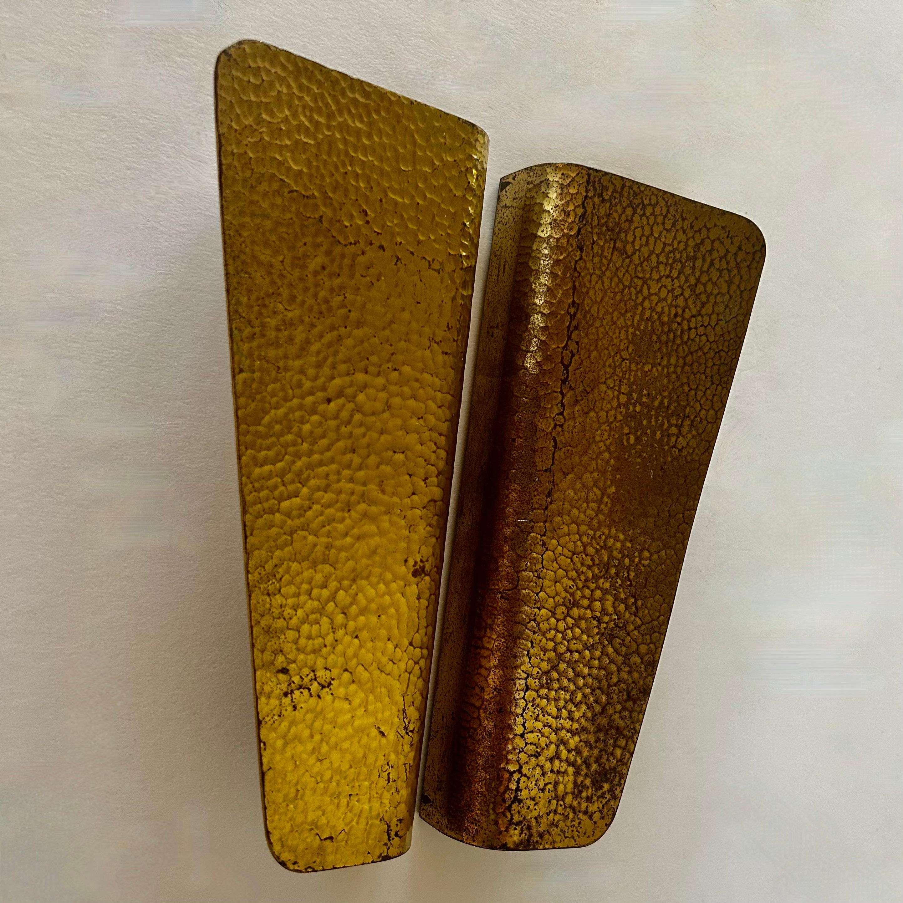 Maniglie per porte in ottone italiano anni '50 In condizioni buone in vendita a CA, CA
