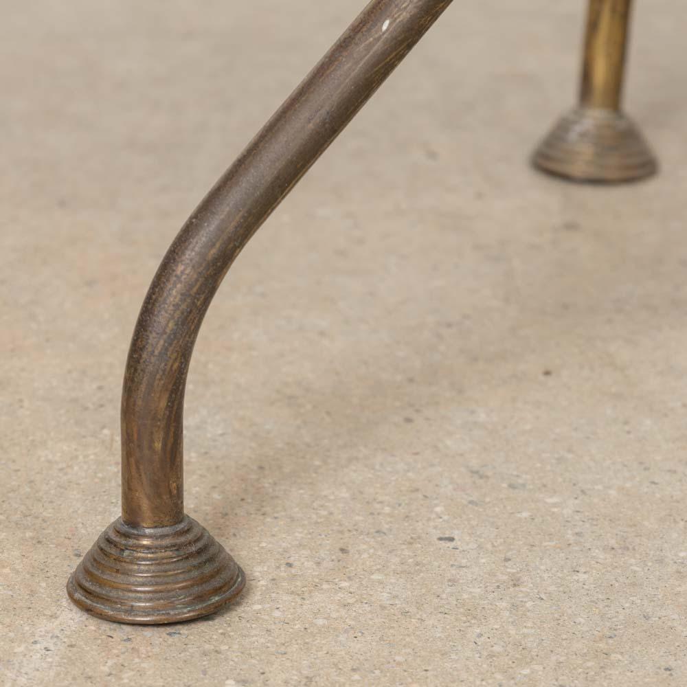 Italian Brass Drink Table For Sale 8