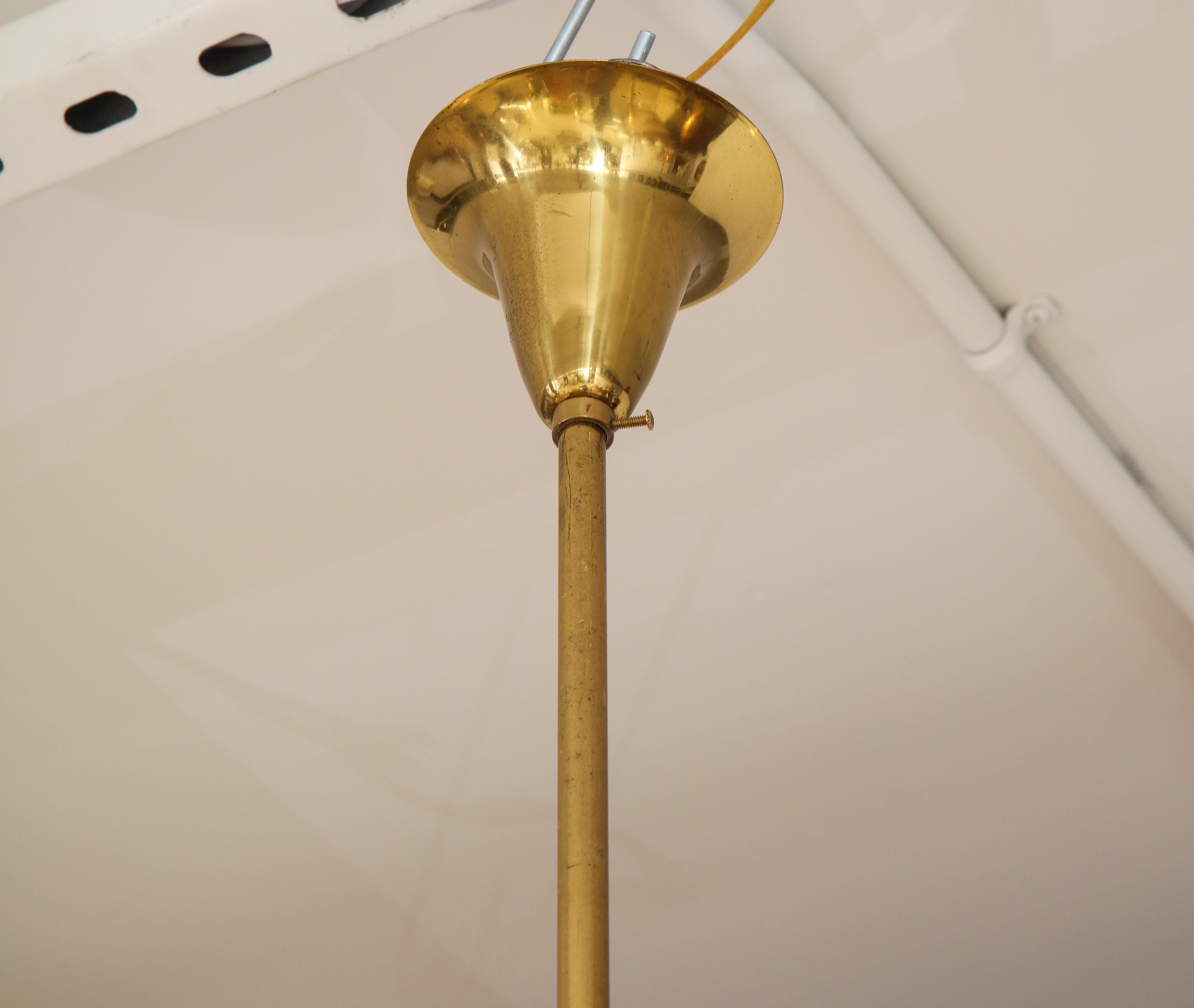Italian Brass Eight-Light Chandelier 4