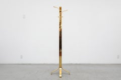 Italian Brass Ettore Sottsass Style Coat Tree