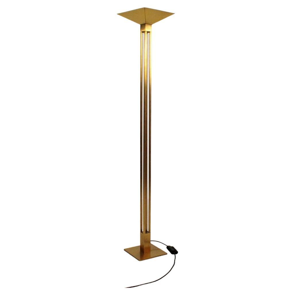 Italian Brass Floor Lamp, 1970s For Sale