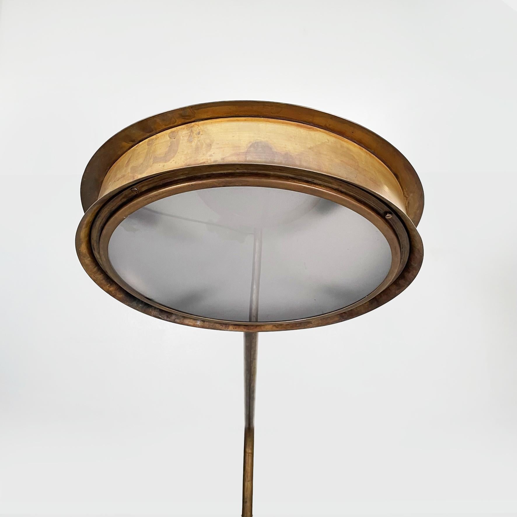 Italian Brass floor lamp After Glow T by De Cotiis Ceccotti Collezioni, 2000s 3