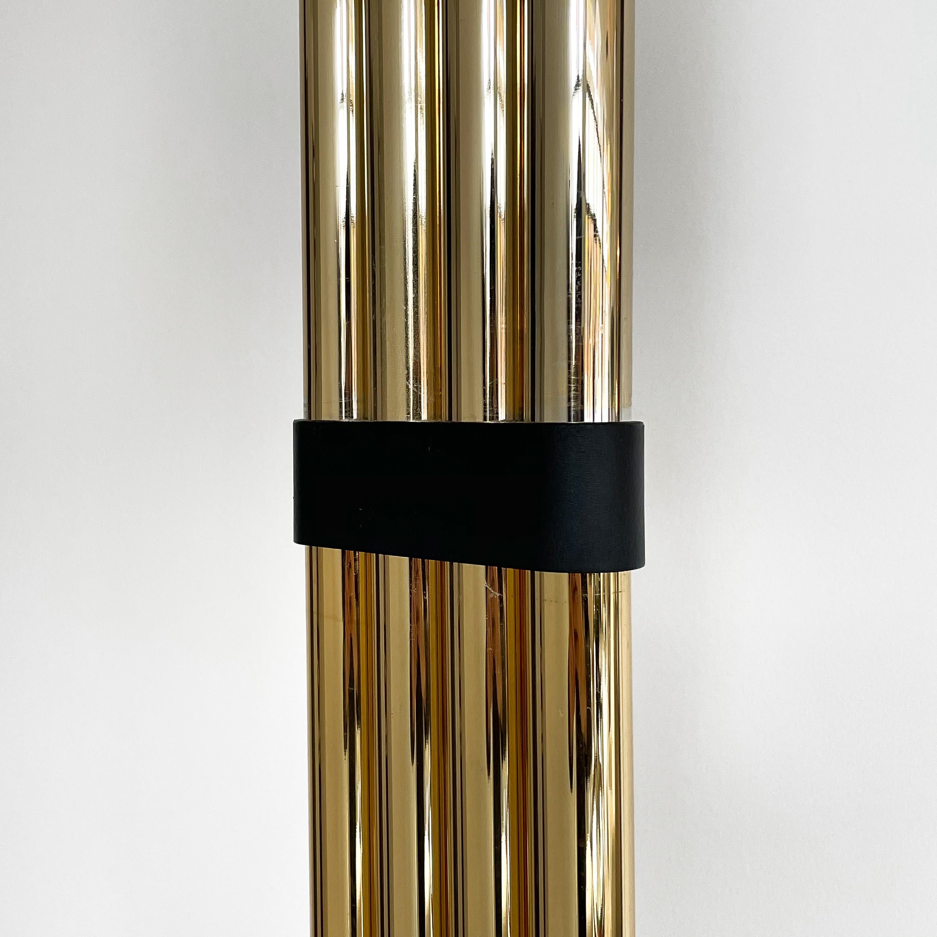 Italian Brass Four-Arm Floor Lamp by Goffredo Reggiani 10