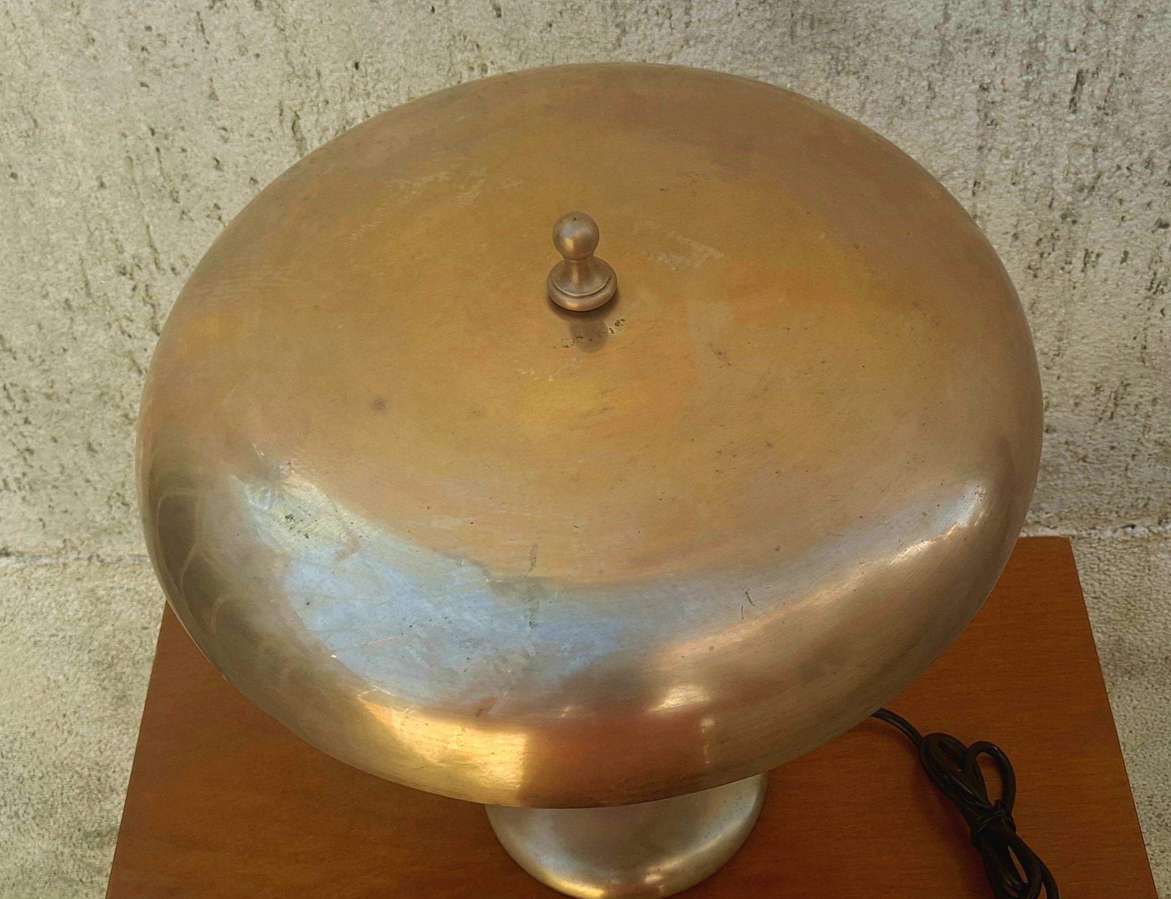 Italian Brass Lamp in Style of Arredoluce For Sale 3