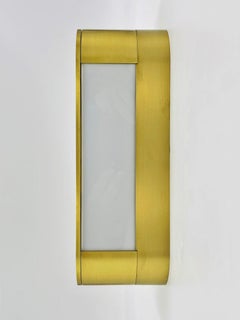 Italian Brass Lucite Wall Sconce TCI Mini Jolly Modern Light