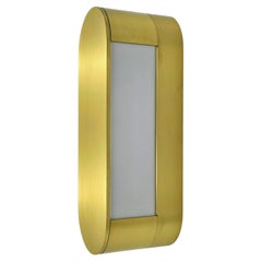 Italian Brass Lucite Wall Sconce TCI Mini Jolly Modern Light