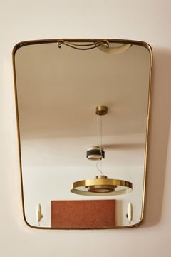 Italian Brass Mirror