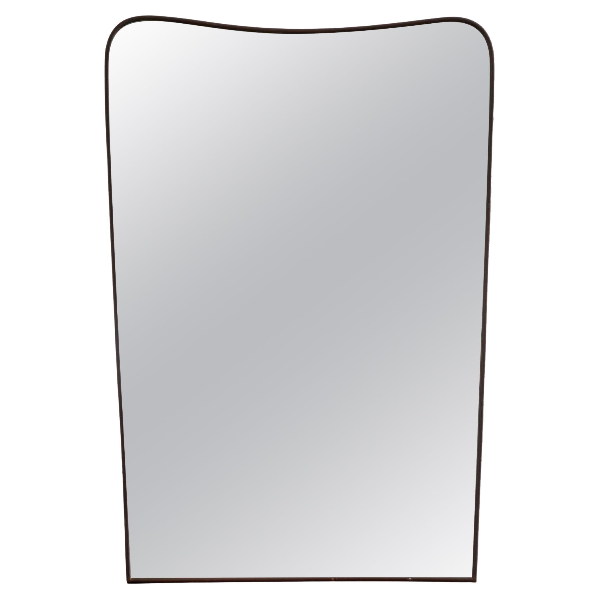 Italian Brass Mirror