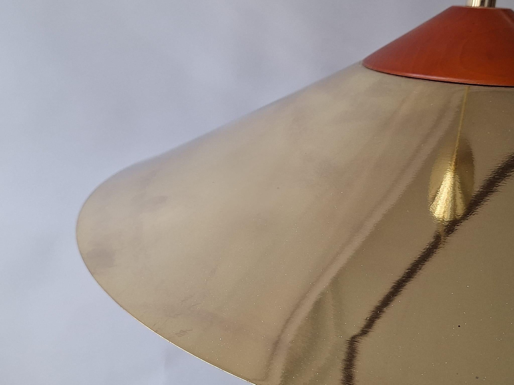 Italian Brass Pendant Lamp 24