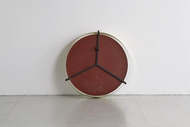 Italian Brass Round Floating Mirror For At 1stdibs Italian Brass Round Floating Mirror For 1