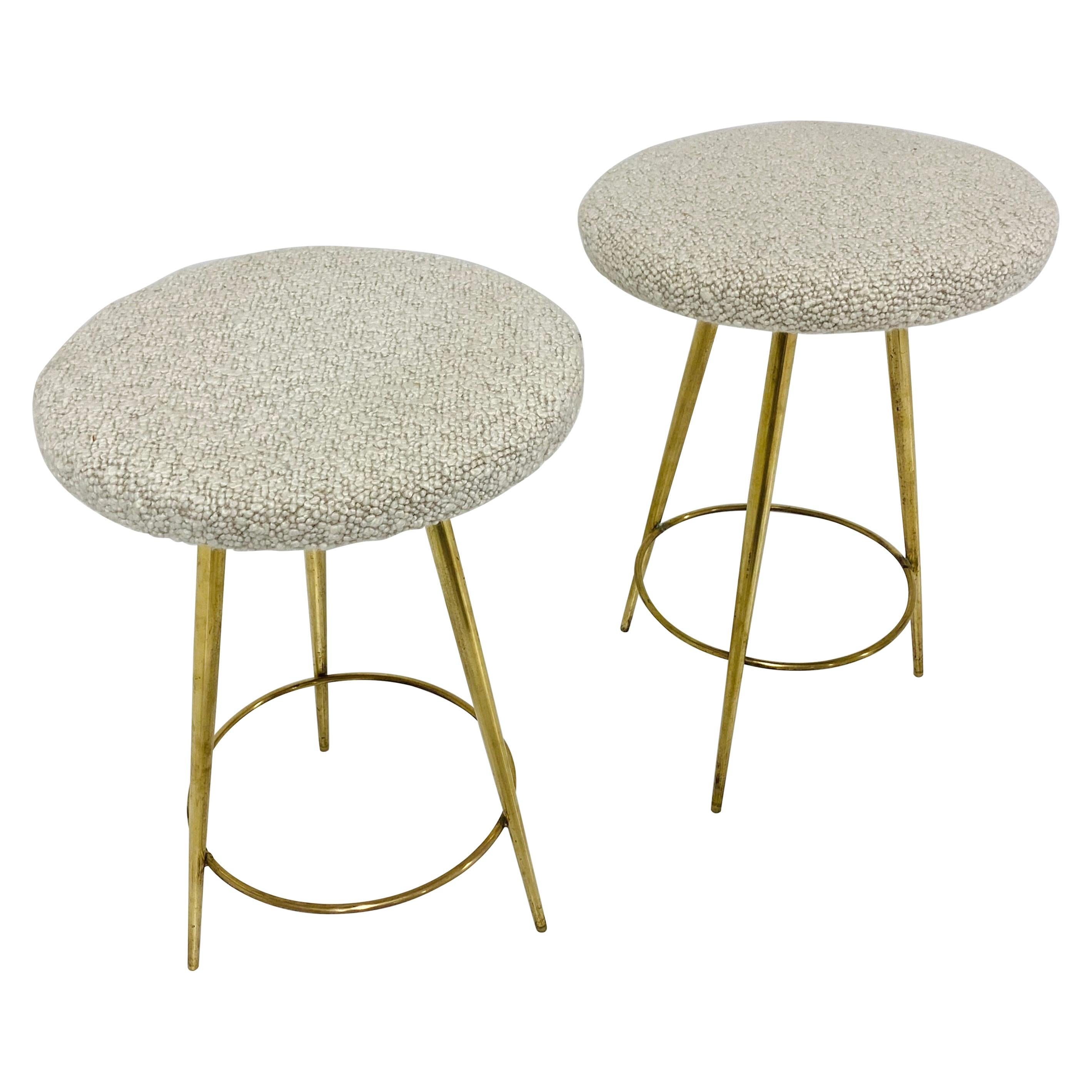 Italian Brass Stools