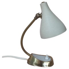Lampe de table italienne en laiton 1950