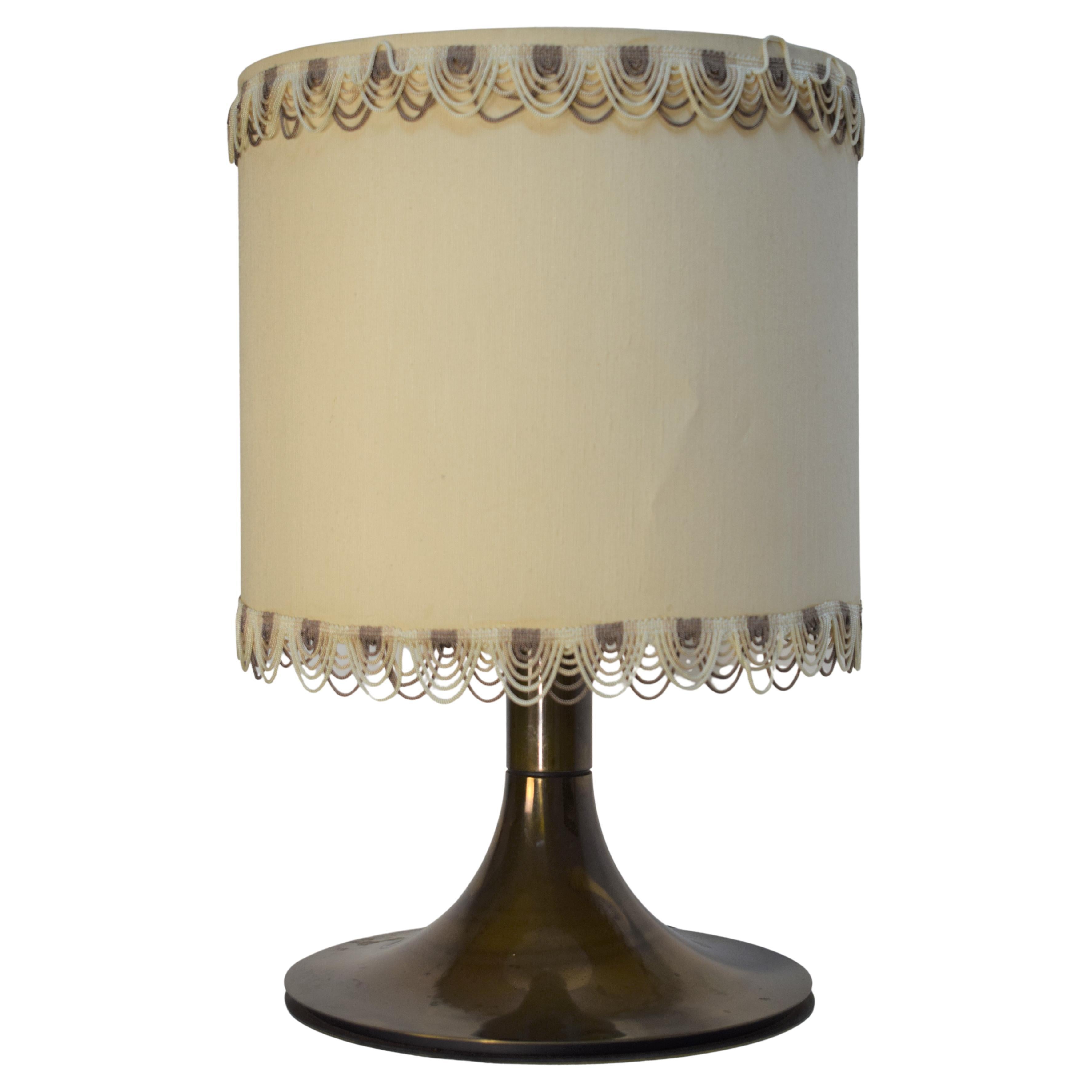 Italian Brass Table Lamp, 1960s For Sale