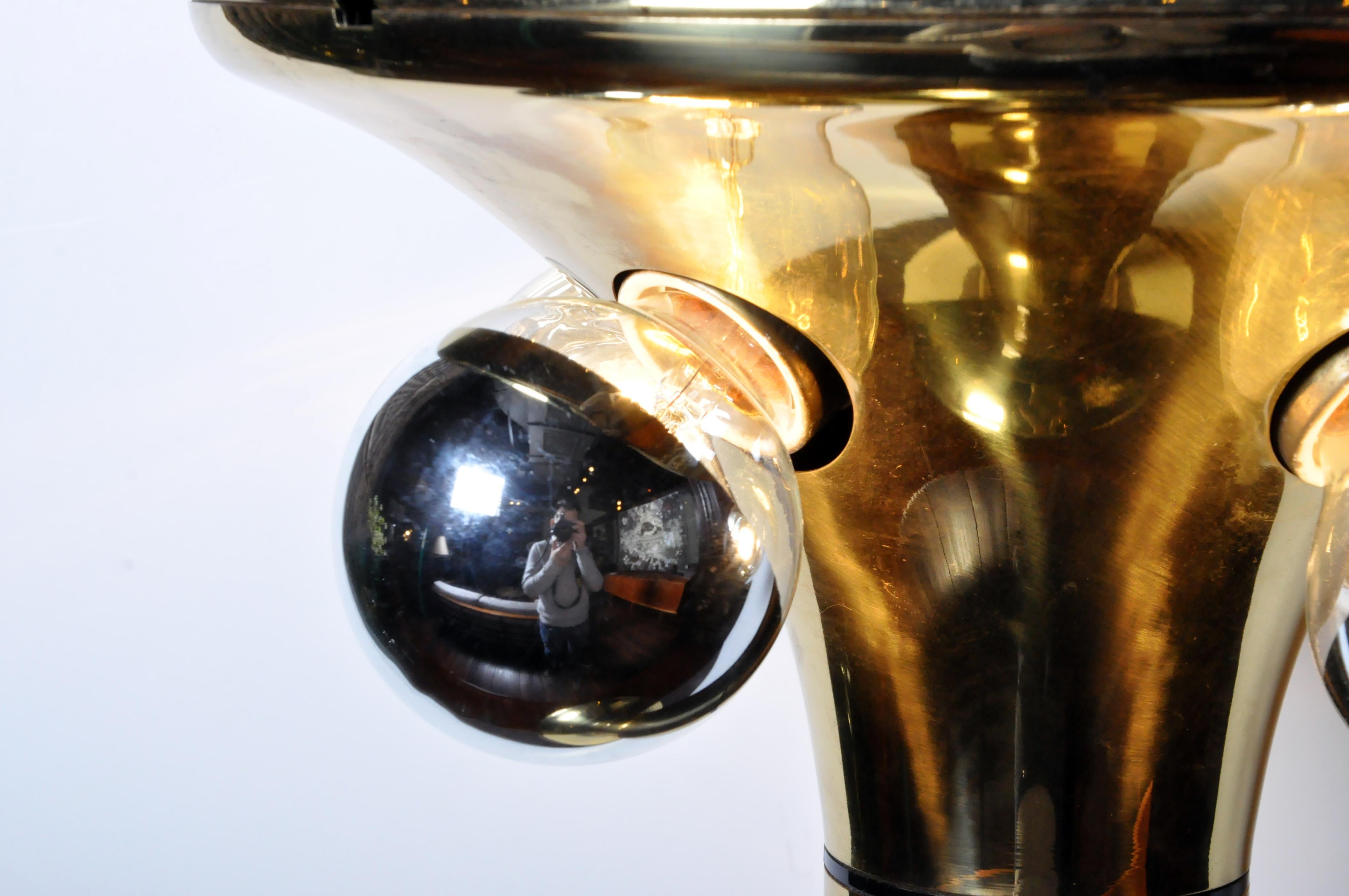 Italian Brass Table Lamp 6